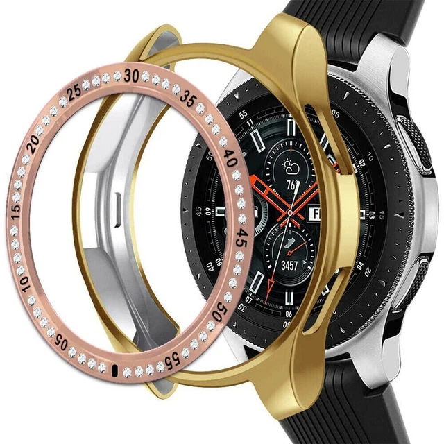 Natural Tactility Full Cover Case Ring Cover for Samsung Galaxy Watch 46mm R805U