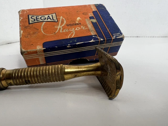 VINTAGE SEGAL UNITARY Double-Edge Safety Razor United States, Used $48. ...