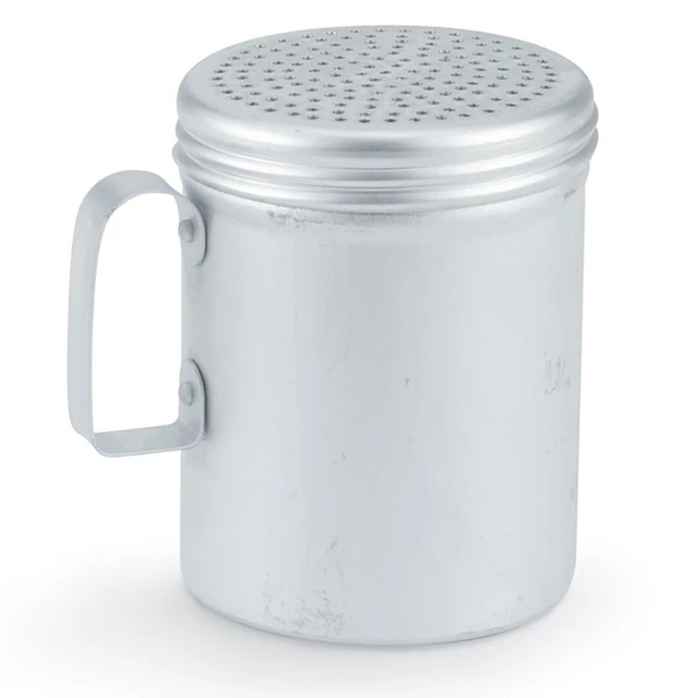 Vollrath 68184 Small Hole 10 Ounce Aluminum Dredge