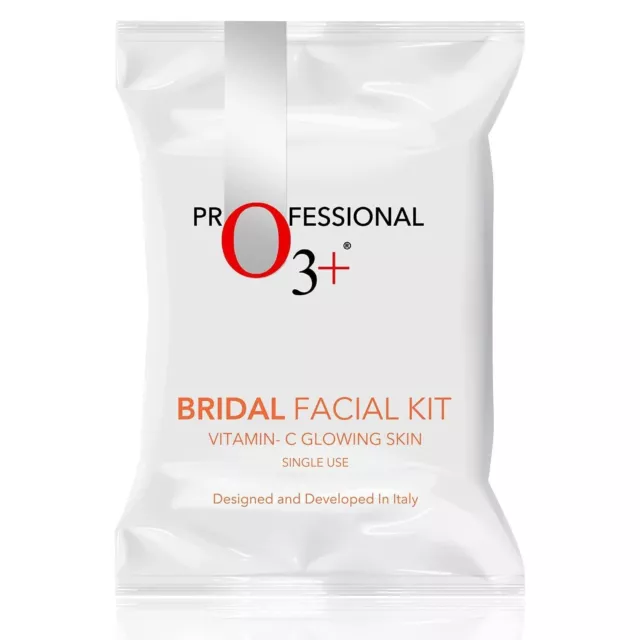 O3+ Kit facial nupcial con vitamina C para una piel brillante y radiante 136 g