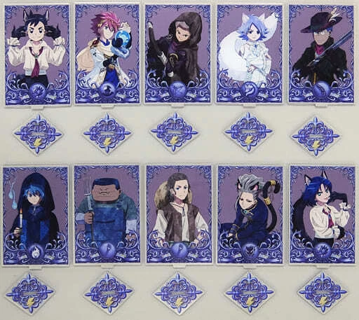 All 10 Types Set Inazuma Eleven Orion'S Seal Big Acrylic Stand Collection