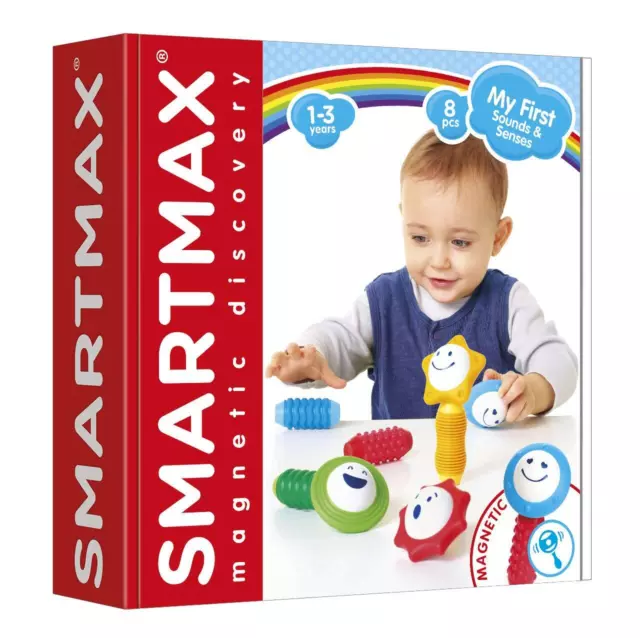 SMARTMAX - My First Sounds & Senses, Magnetic Discovery Play Set, 8 pieces, 1 -