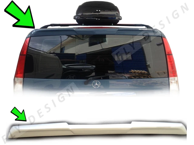 Set Strisce Cromate Per Griglia Anteriore – Compatibile Con Mercedes Vito/Viano W639 2003-2010 (7 Pezzi)