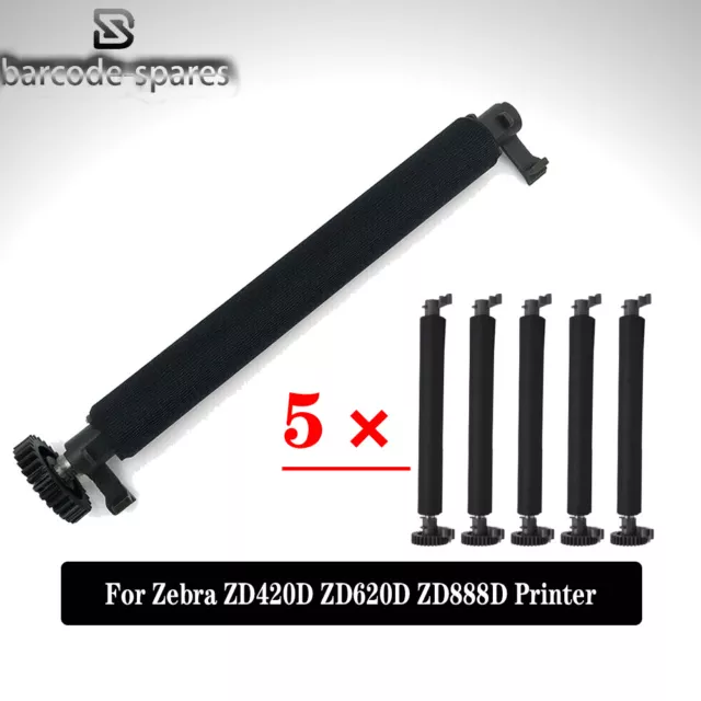 5PCS Platten Roller for Zebra ZD420D ZD620D ZD888D Printer Spare Part
