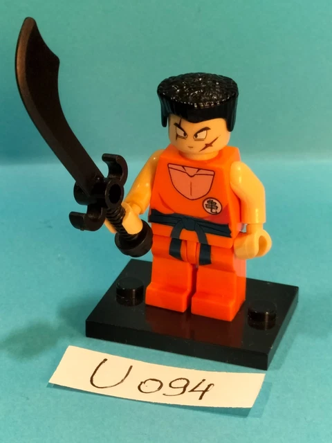Figurine DBZ Goku Style Lego - U101 / JLB Heroblocks (Occasion, Pièce Rare)