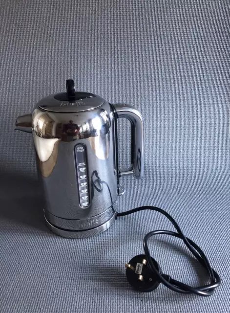 Dualit CVJK13 Classic Jug Kettle 1.7L 3000W Stainless Steel Faulty -Spares ONLY