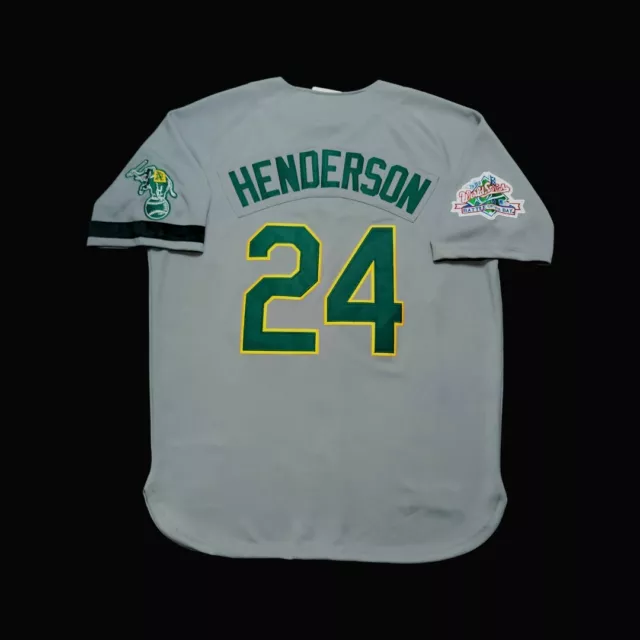 Rickey Henderson Jersey Oakland A's 1989 World Series Battle Of The Bay Patch 🎁