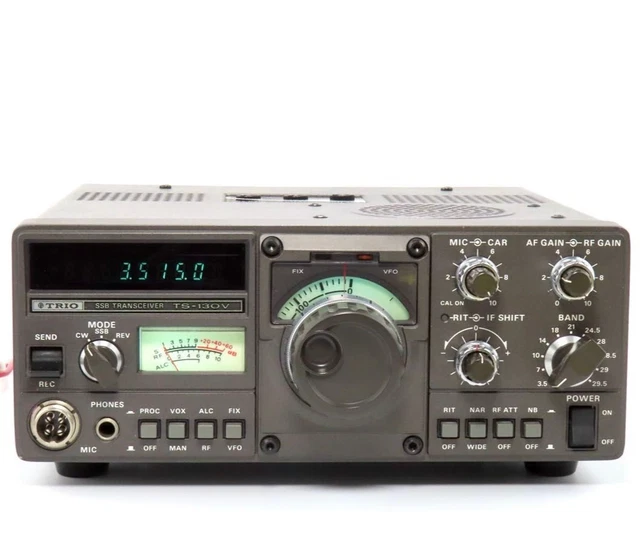 TRIO　TS-130V TRIO Kenwood TS-130V 3.5-30MHz HF SSB/CW 10W Amateur Ham