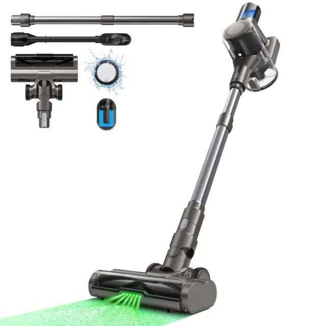 MOOSOO TD1-Mate Cordless Vacuum 6-in-1 Lightweight Stick Vacuum Cleaner