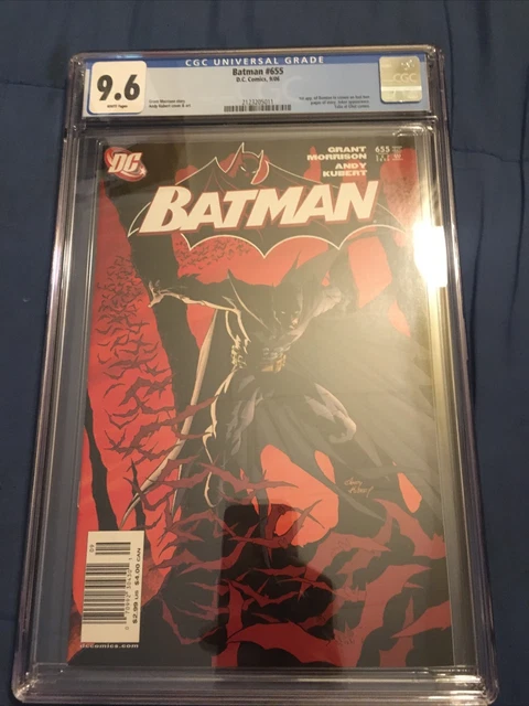 Batman #655 CGC 9.6 RARE Newsstand Variant 1st Appearance Damian Wayne DC 2006