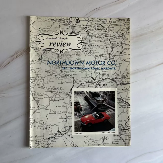 Vintage Standard Triumph Review 1967 Spitfire At Monaco 1960s Cars Motoring No 8