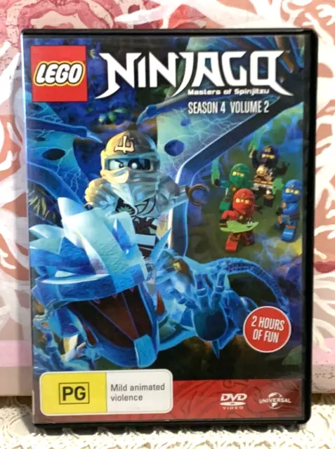 Dvd~Lego Ninjago Masters Of Spinjitzu Season 4 Volume 2~R4~Free Postage