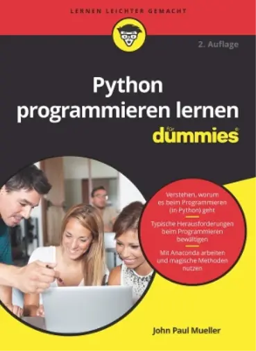 John Paul Mueller Python programmieren lernen fur Dummies Book NEUF