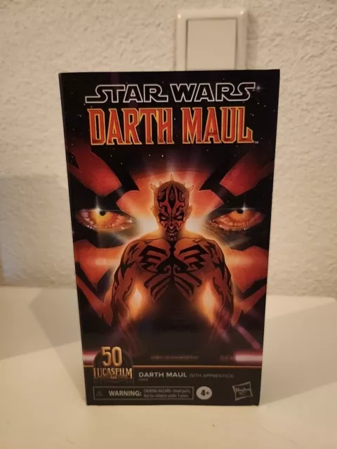 Star Wars Black Series 50th Anniversary Darth Maul Sith Apprentice 6inch Figur