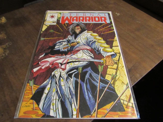 Eternal Warrior #4 First Appearance of Bloodshot Valiant KEY Issue Comic Book