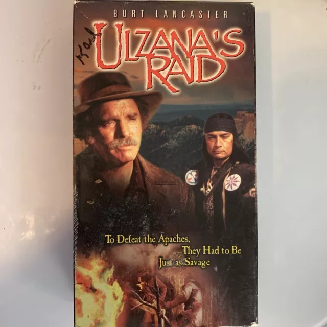 Ulzana's Raid Vidéo VHS Bande Burt Lancaster