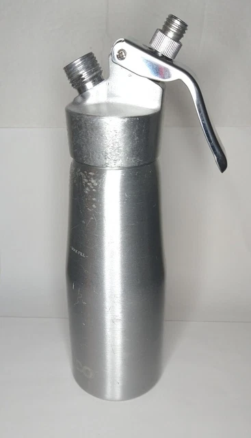 STAINLESS Steel Whipper Dispenser 1 pt (.5L) Best Whip Cream Maker ICO ss pro