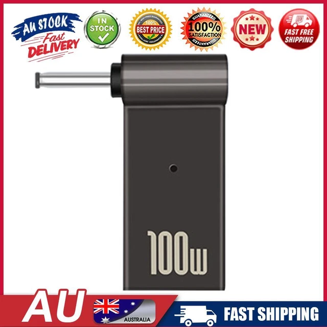 PD Type-C Female to DC Male Jack Plug Converter for ASUS 19V (4x1.35mm) AU