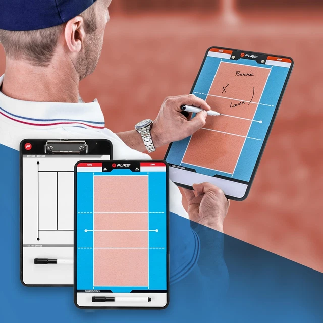 Taktifol Lavagna Tattica Per Allenatore Di Calcio Trasparente Goalinn - Foto 6