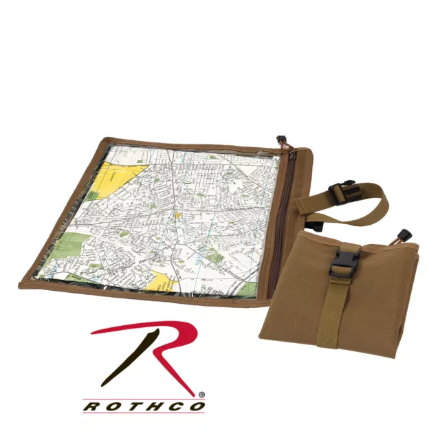 Rothco 9238 Map and Document Case - Coyote Brown