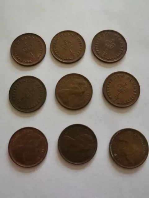 UK British Coins New Half 1/2 Penny 1976 Coin Collector Queen Elizabeth