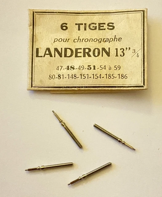 Tige De Remontoir Pour Calibre 11 1/2 Cattin 66 - Pièce Horlogerie, Compatible Tiger, Occasion