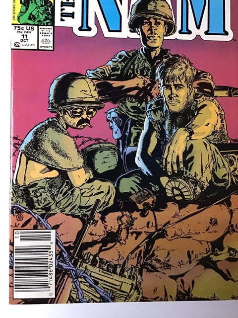 THE ‘NAM #11 (1987) Vietnam War; Marvel Comics; Newsstand Edition; VF 5