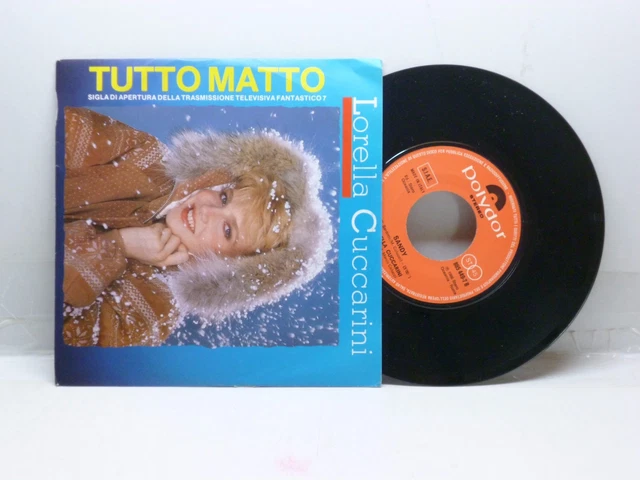 LORELLA CUCCARINI TUTTO Matto Sandy Polydor 885 4497 Bello EUR 8,49
