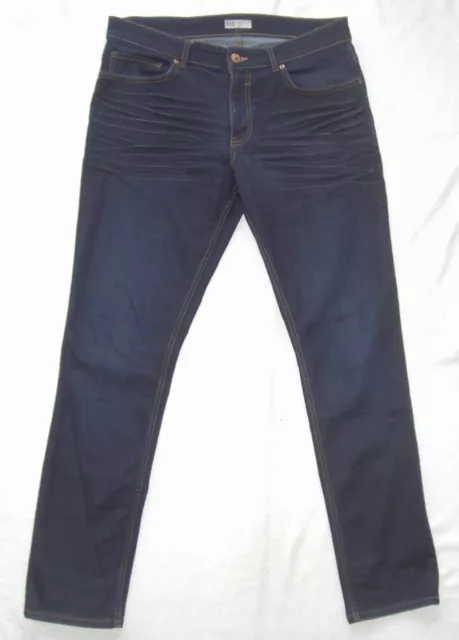 H. I. S Vaqueros Hombre W36 L34 Modelo Cliff Slim 36-34 Estado como Nuevo