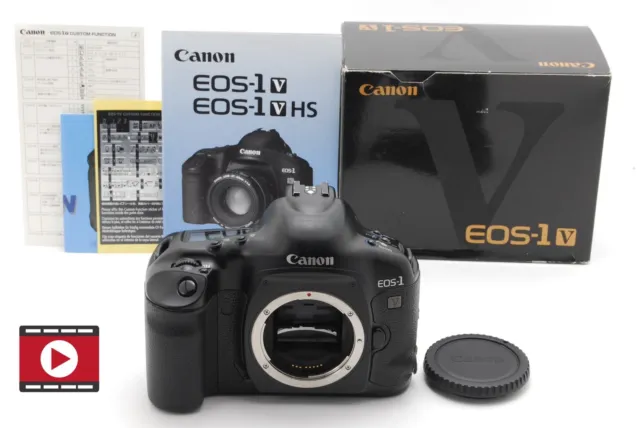 ▶️[NEAR MINT in BOX] Canon EOS-1V EOS 1V Body 35mm SLR Film Camera From JAPAN