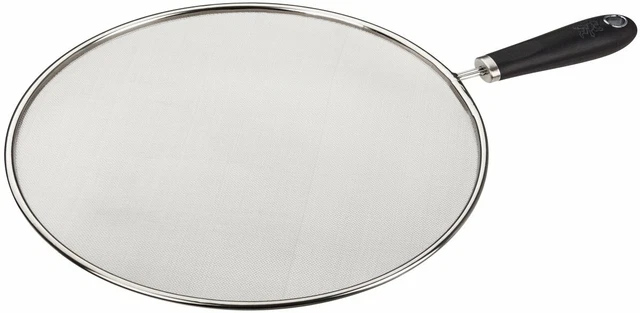 Stanley Rogers Spritzschutz Ø 29cm aus Edelstahl Spritzschutzdeckel Küchenhelfer