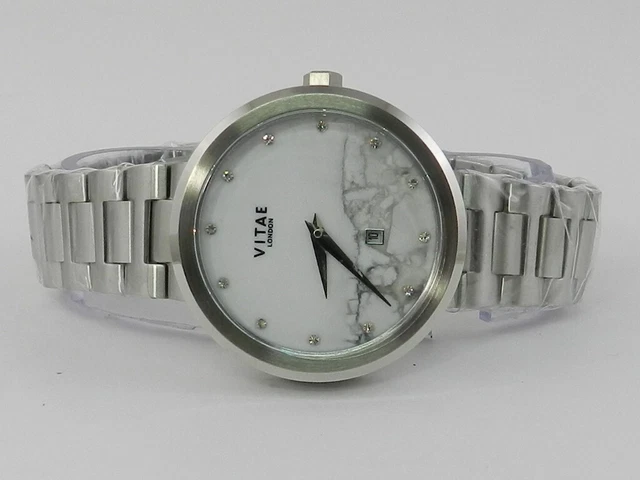 VITAE LONDON Women's Elmington Stainless Steel Bracelet Watch 36mm NO BOX