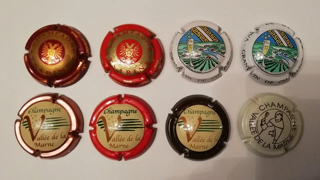 Capsule de Champagne Lot de 8 - TSARINE & VALLEE de la MARME (Voir détail)