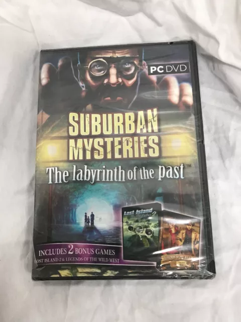 Suburban Mysteries The Labyrinth of The Past- Opened Item - Never Used It !!!