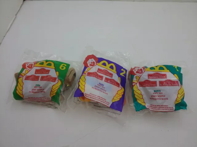 1998 McDonald Disney's Lion King Simba's Pride Happy Meal Toys #1 #2 #6 only