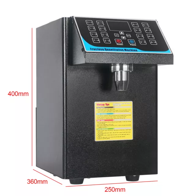 7.5L Nützliche Fructose-Quantitative Maschinen-Edelstahl-Bubble-Tea-Ausrüstung