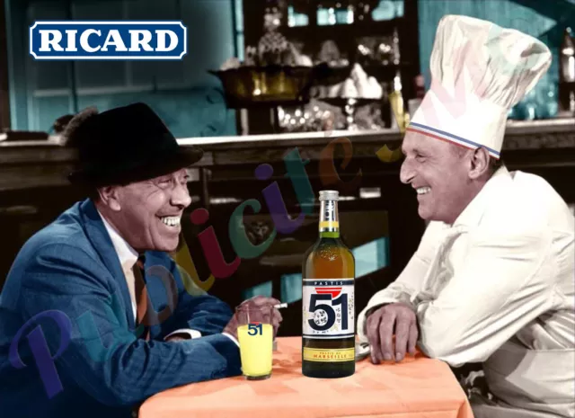 Pastis 51 Bourvil Fernandel