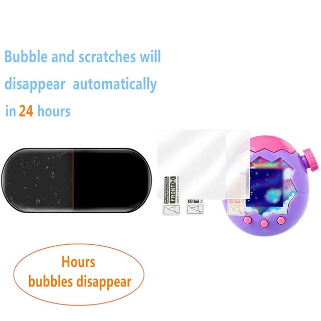 PROTECTION D'ÉCRAN TRANSPARENTE Pour Tamagotchi Paradise Couverture Complète 146788512760