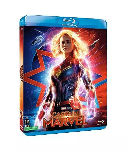 Captain marvel [Blu-ray] [FR Import], Larson, Brie