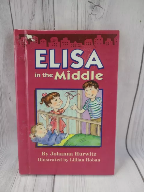 Elisa in the Middle By Johanna Hurwitz Library Binding Hardcover Follett Bound