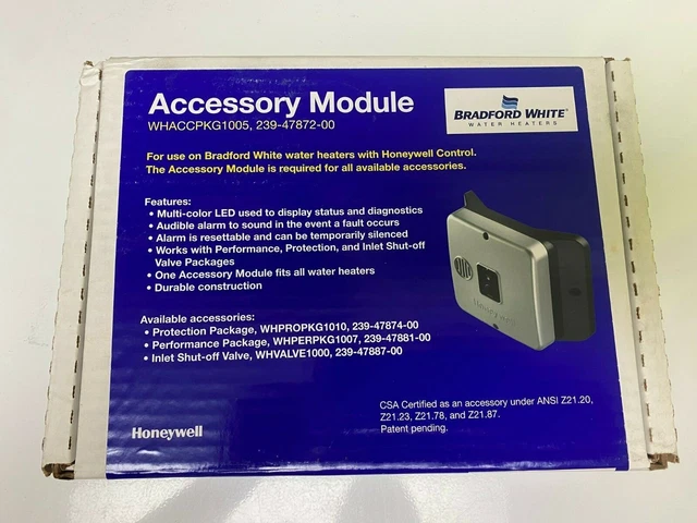 Bradford White Accessory Module Honeywell Water Heater Whaccpkg1005 239-47872-00