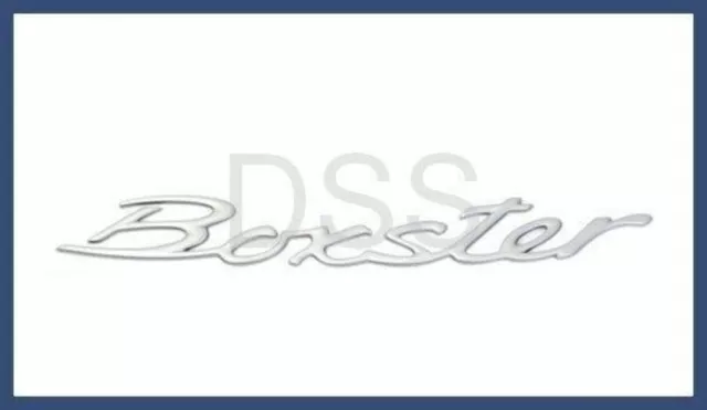 Genuine Porsche Boxster Rear Titanium Emblem For Trunk Lid OEM 986559237019A4