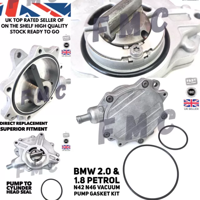 BMW 3 Series 318 320 1.8 2.0 Vacuum Pump Gasket Seal  N42 N46 E46 E90 E91 E92