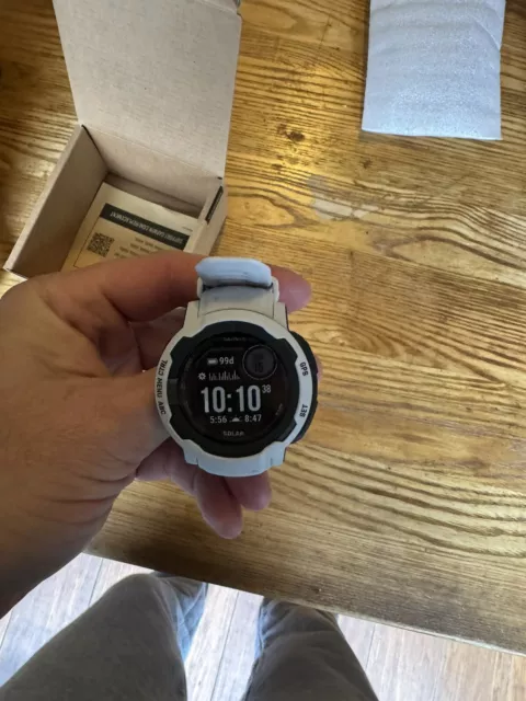 Garmin Instinct 2 Solar Rugged GPS Smartwatch-Mist Grey