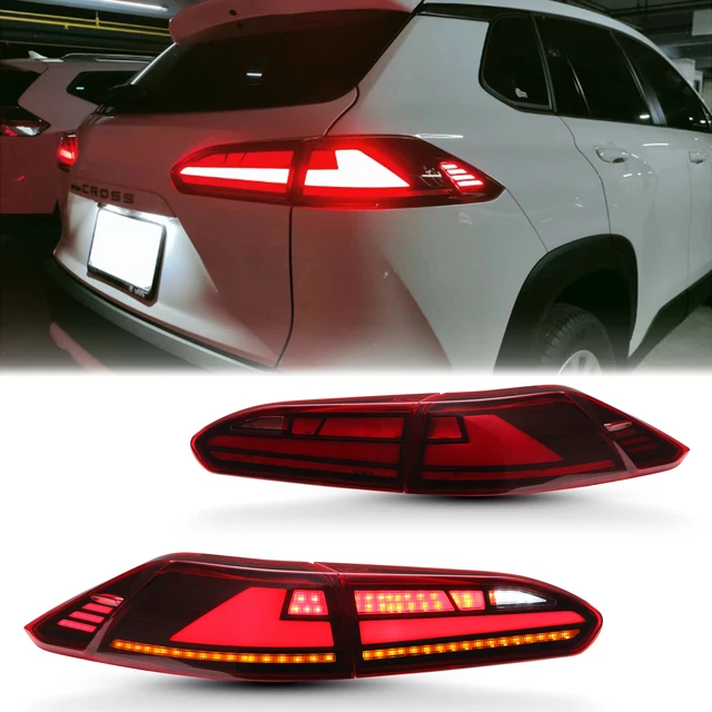 LED TAIL LIGHTS For Toyota Corolla Cross 20222023 Rear Startup