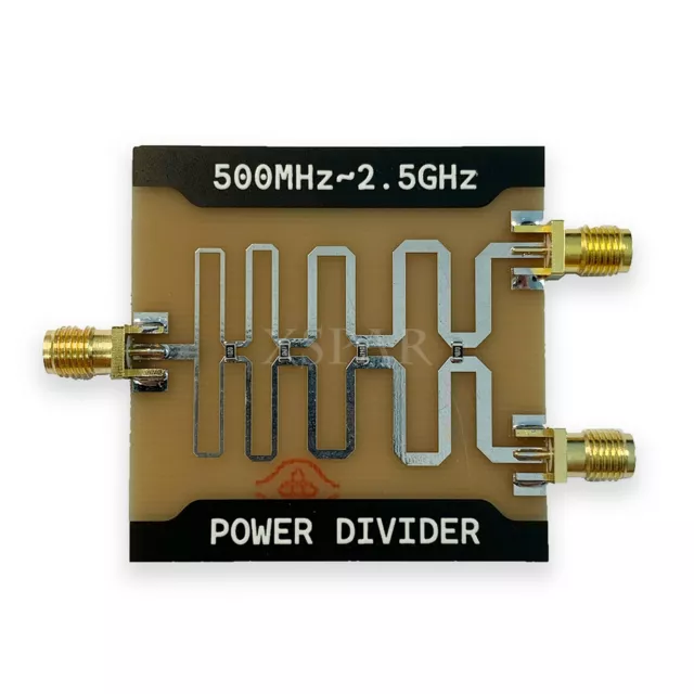 500-2500MHz Wilkinson Power Divider Power Splitter Combiner Board 1 Way Input*