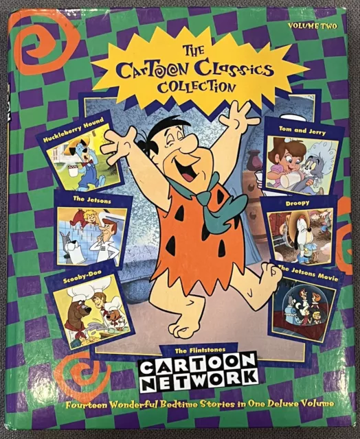 Cartoon Network Classics Collection Volume 2 Hardcover 1997 Hanna-Barbera Rare