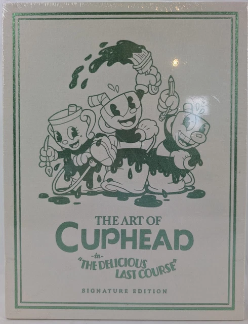 THE ART OF CUPHEAD SIGNATURE EDITION Libro de Arte Estuche Juego
