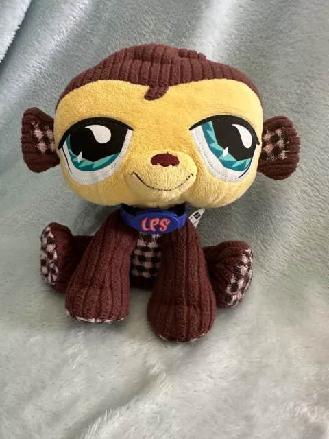 LPS littlest pet shop monkey soft toy plush