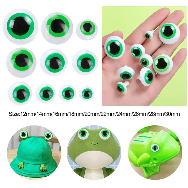 High Quality Accessories DIY Plastic Eyes Eyeball Frog Eyes Doll Making Crafts